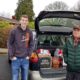More photos of Saturday’s food basket delivery