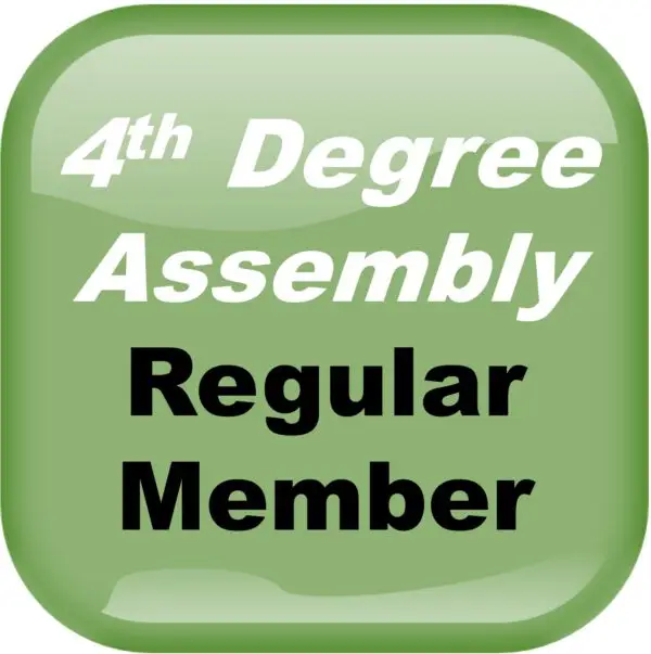 003: 4th Degree Assembly 900 Regular Member Dues